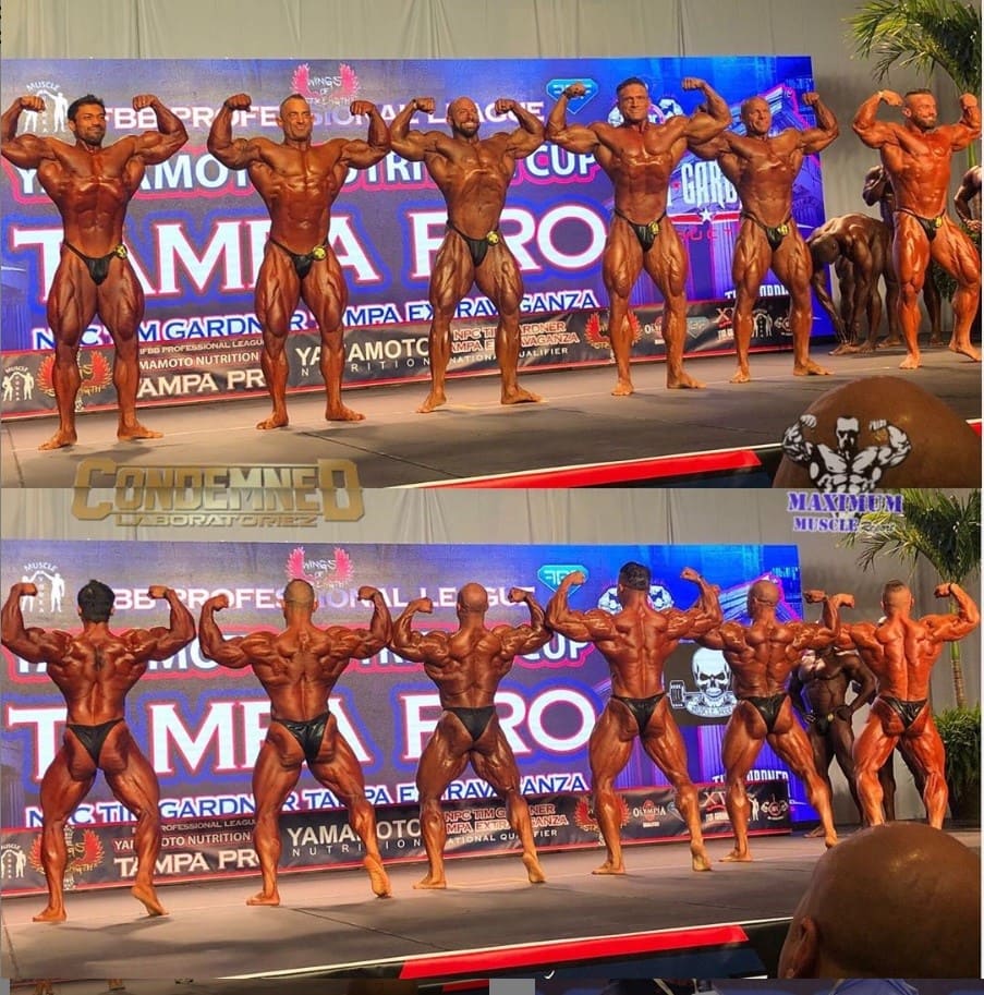 Male bodybuilder competitionю