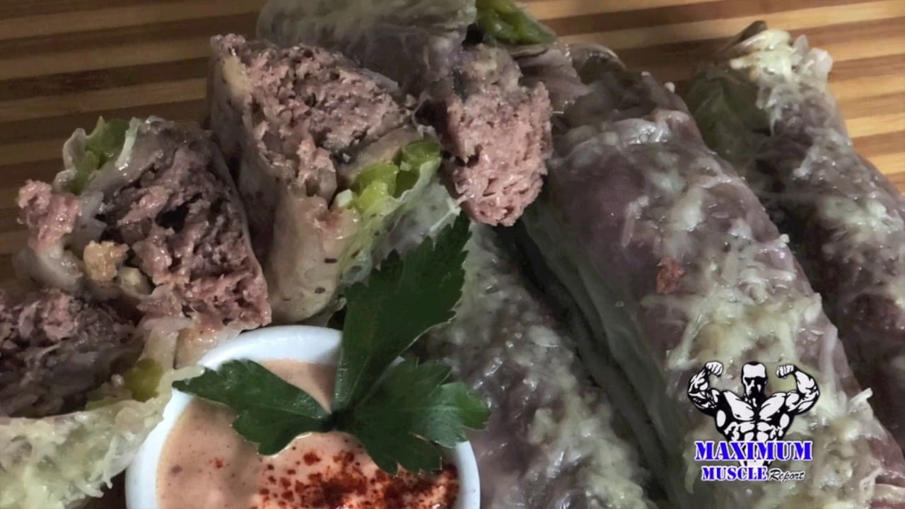 Philly Rice Paper Rolls image.